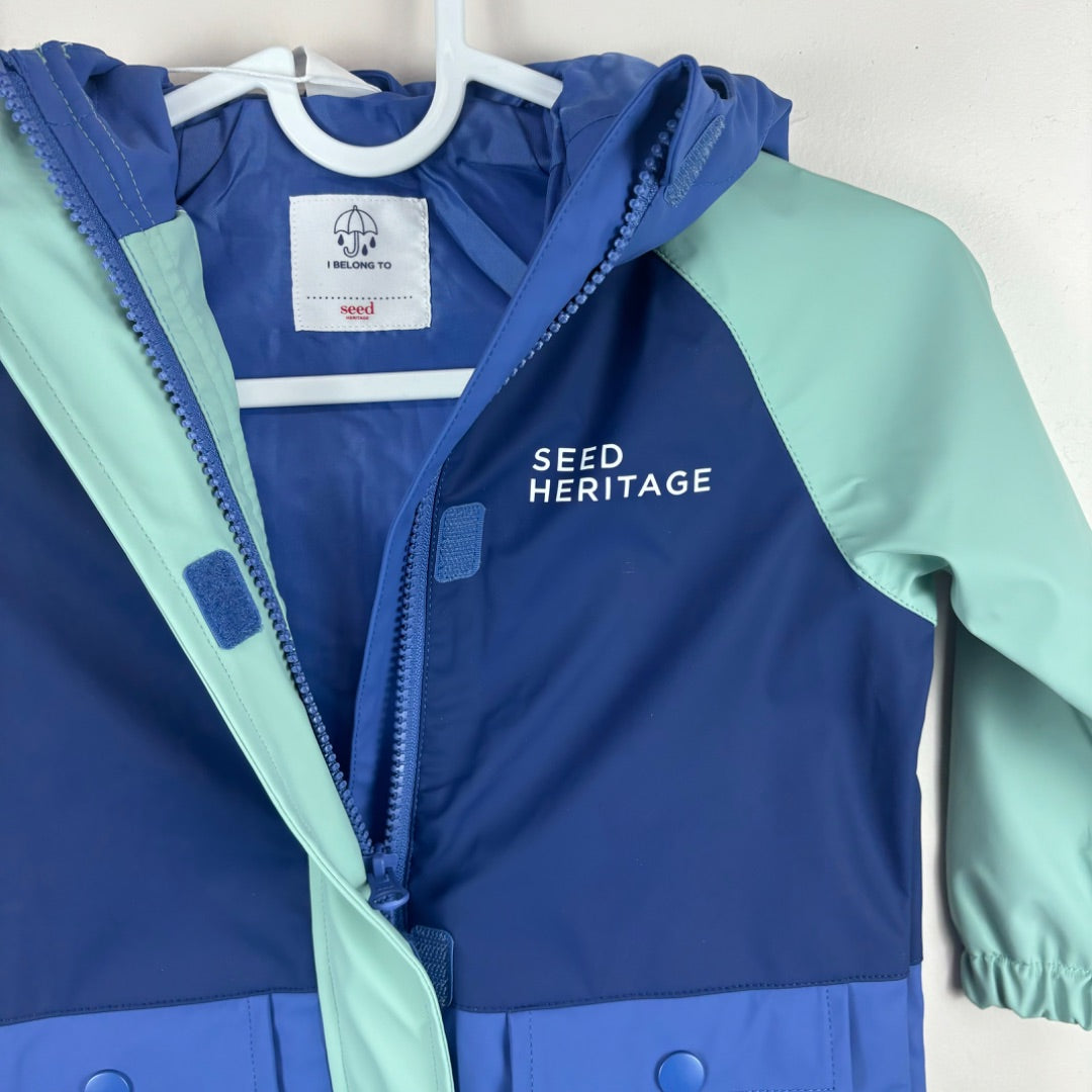 Seed Rain Coat BNWT - Size 2-3