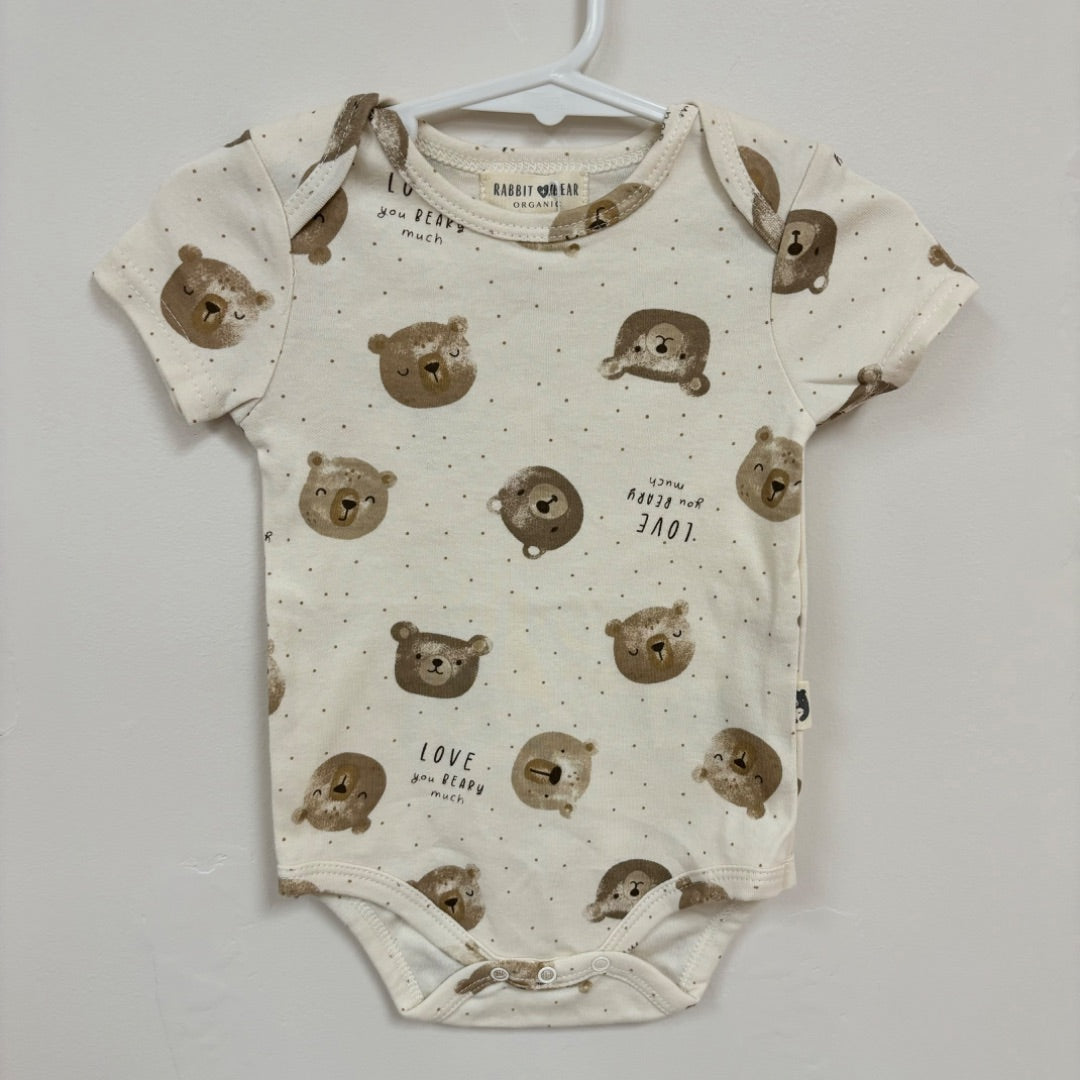 Rabbit & Bear Bodysuit - Size 0