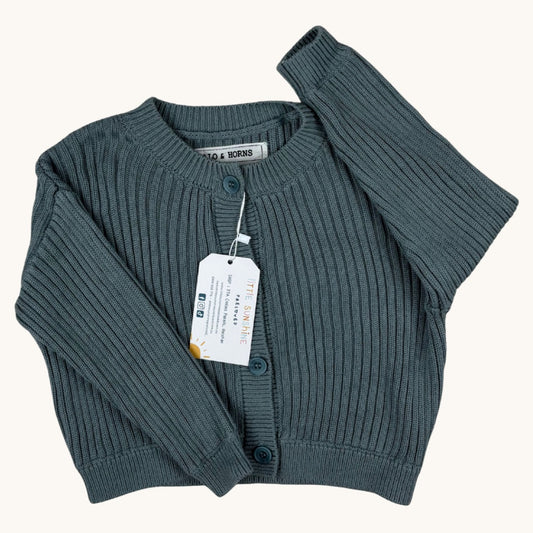 Halo & Horns Cardigan - Size 0-3