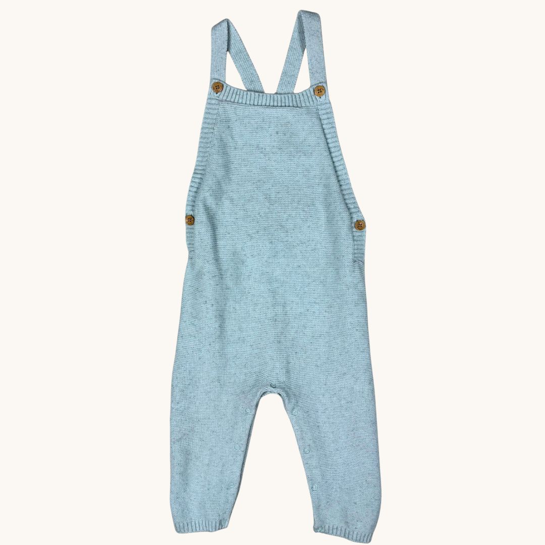Wilson and Frenchy Knit Overalls - Size 1