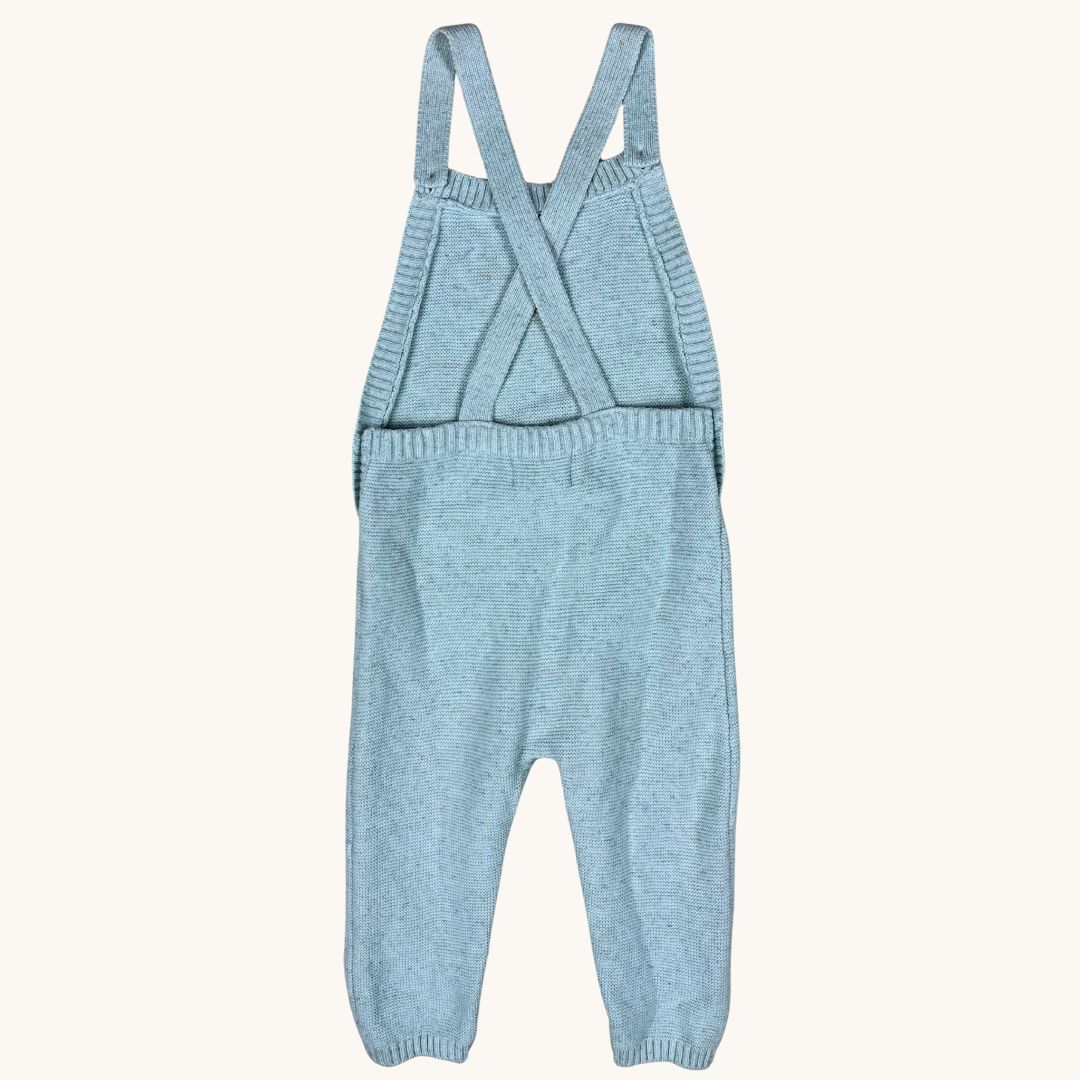 Wilson and Frenchy Knit Overalls - Size 1