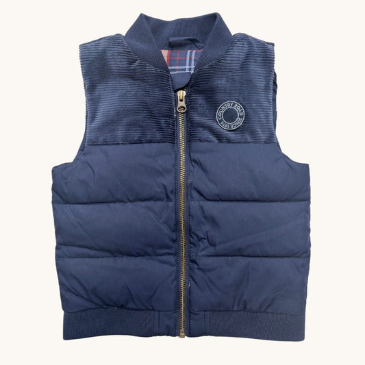 Country Road Puffer Vest - Size 2-3