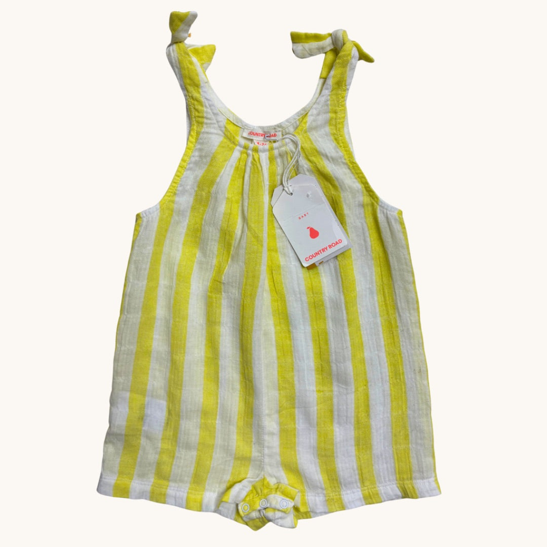 Country road Romper BNWT - Size 2