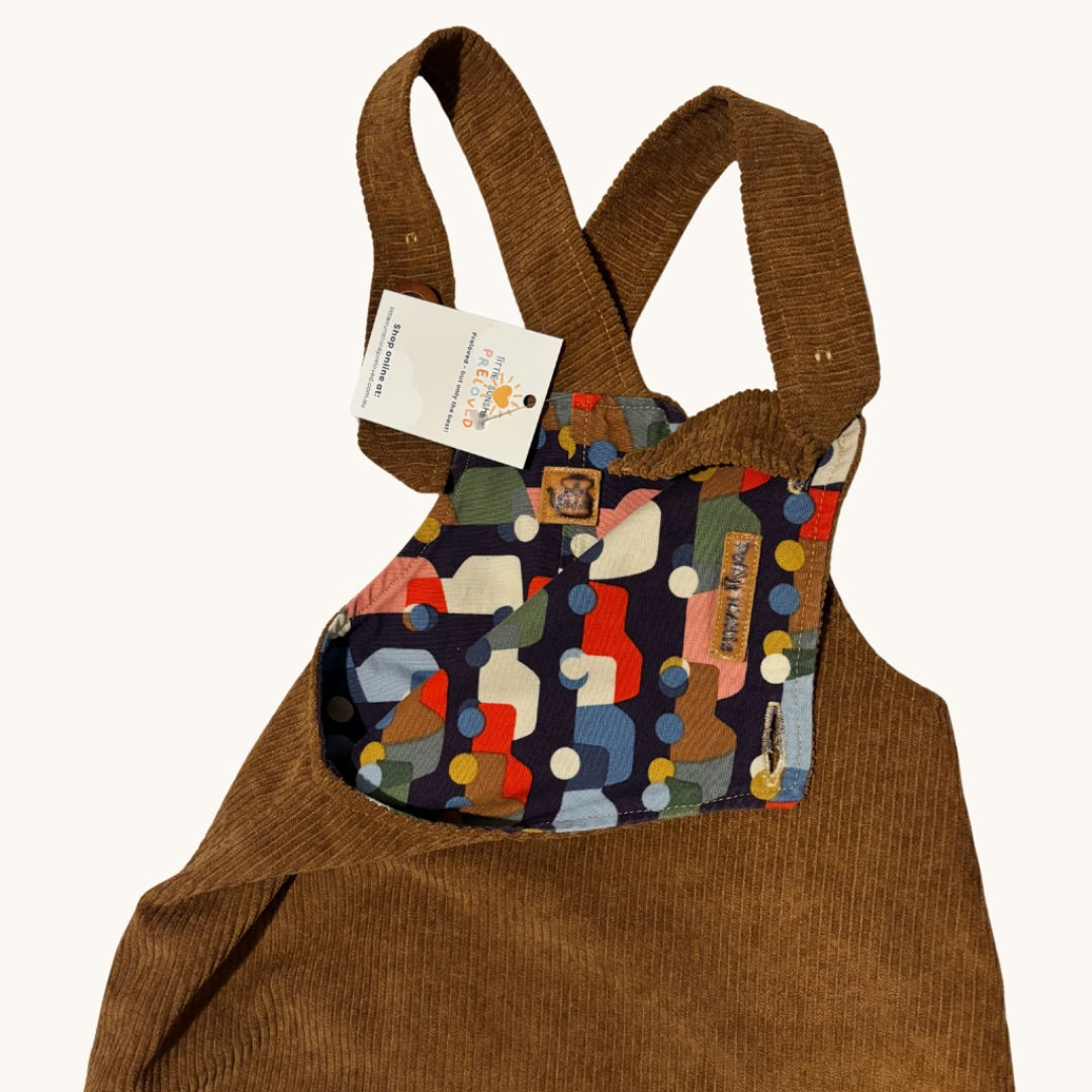 Polly Kettle Reversible Overalls - Size 3