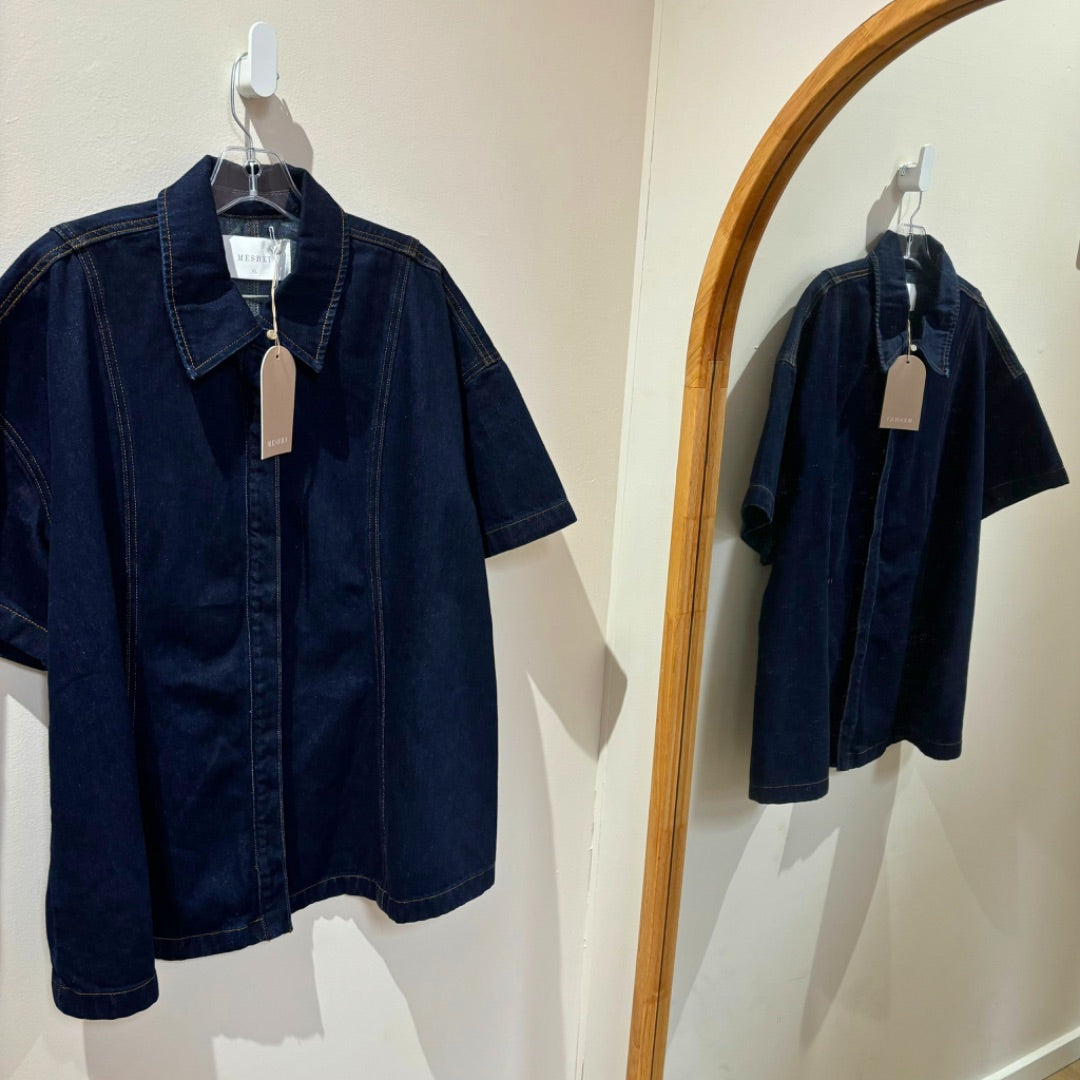Meshki Denim Shirt BNWT - Size XL
