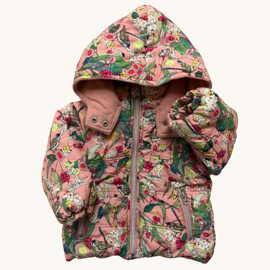 May Gibbs Puffer Jacket - Size 2